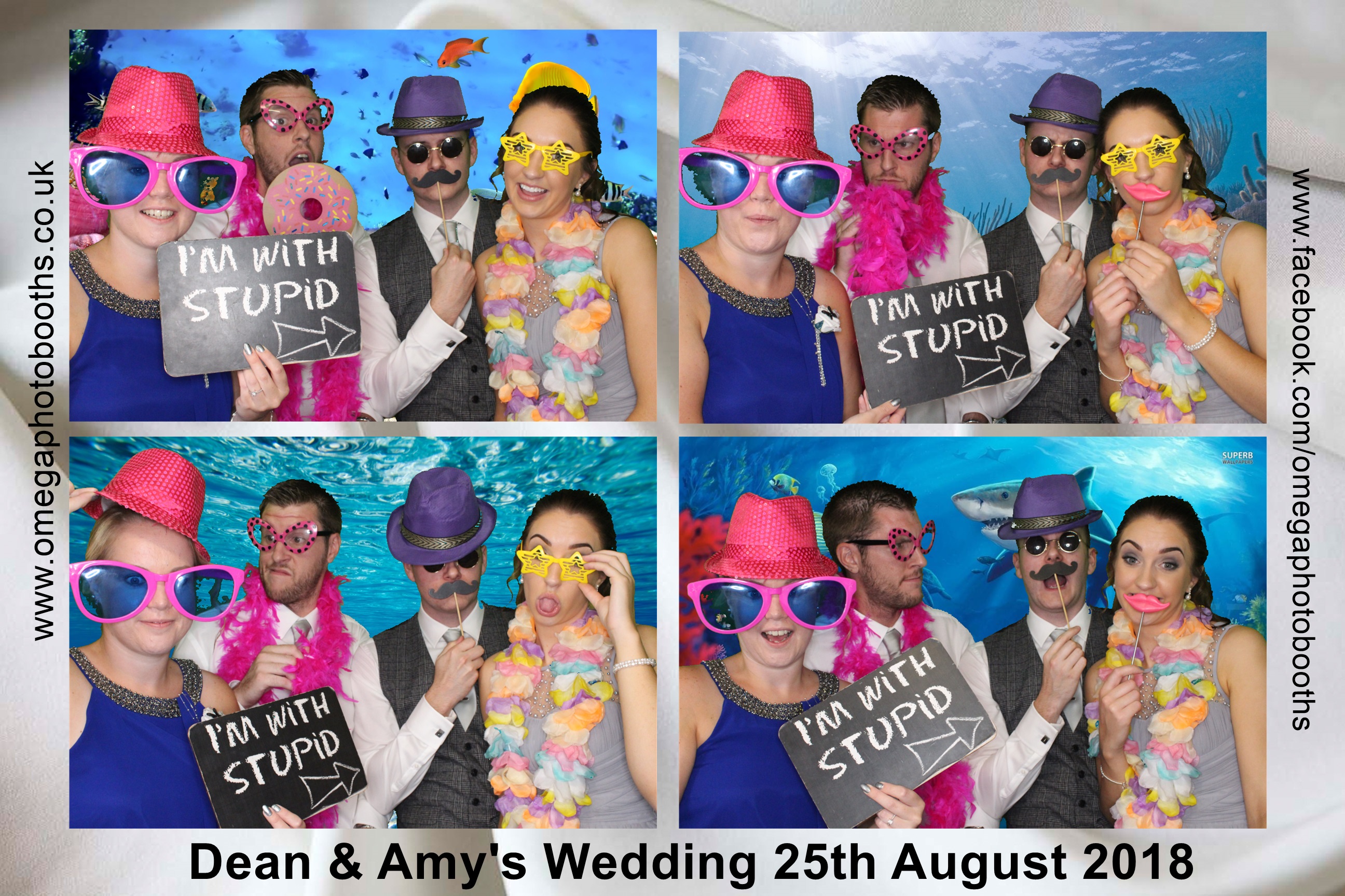 Dean & Amy's Wedding | View more photos from the event at gallery.omegaphotobooths.co.uk/u/Omega-Photobooths/Dean-Amys-Wedding